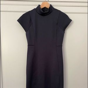 Black Zara cap sleeve dress